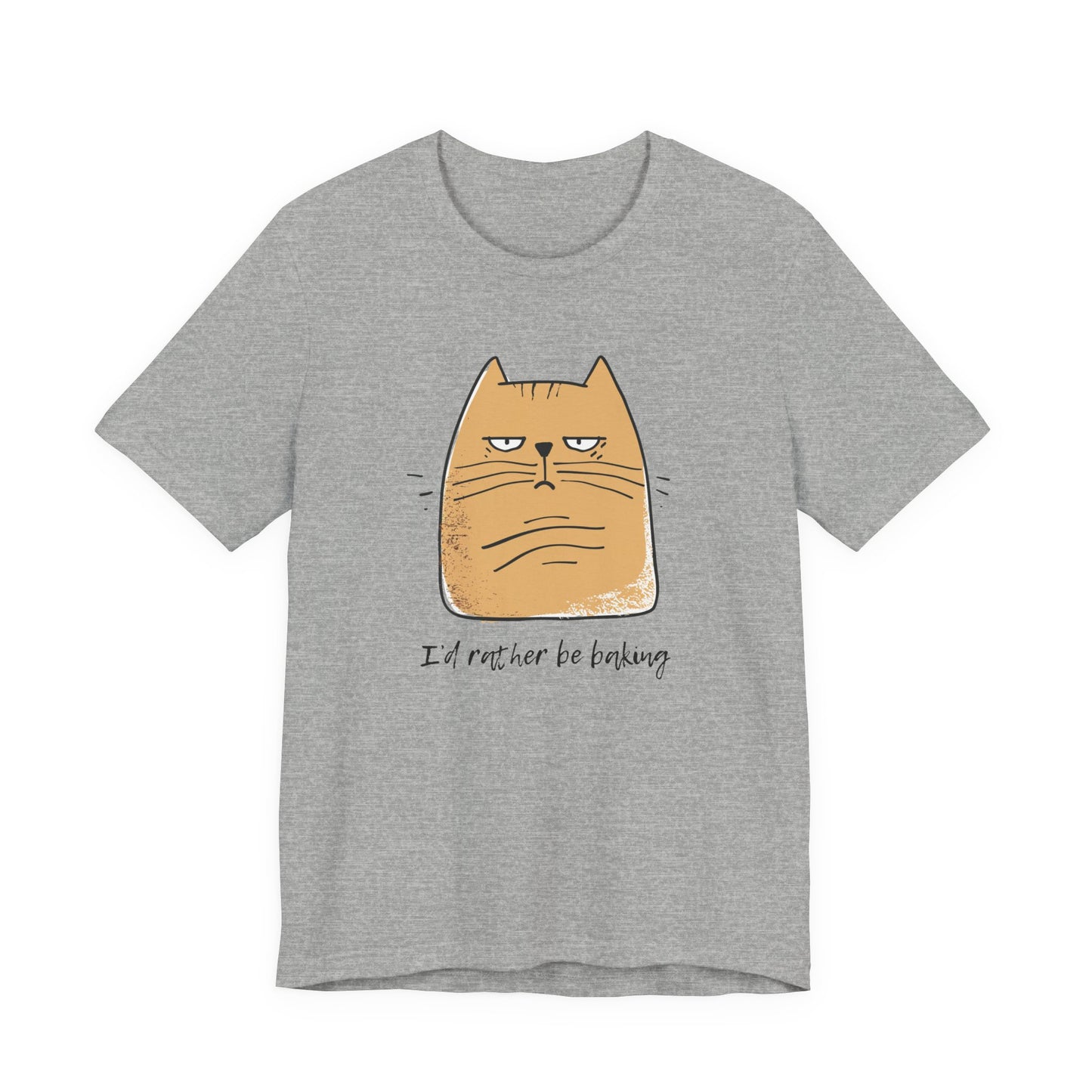 Funny Cat Shirt For Bakers and Introverts